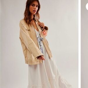 Free People Canvas Jacket